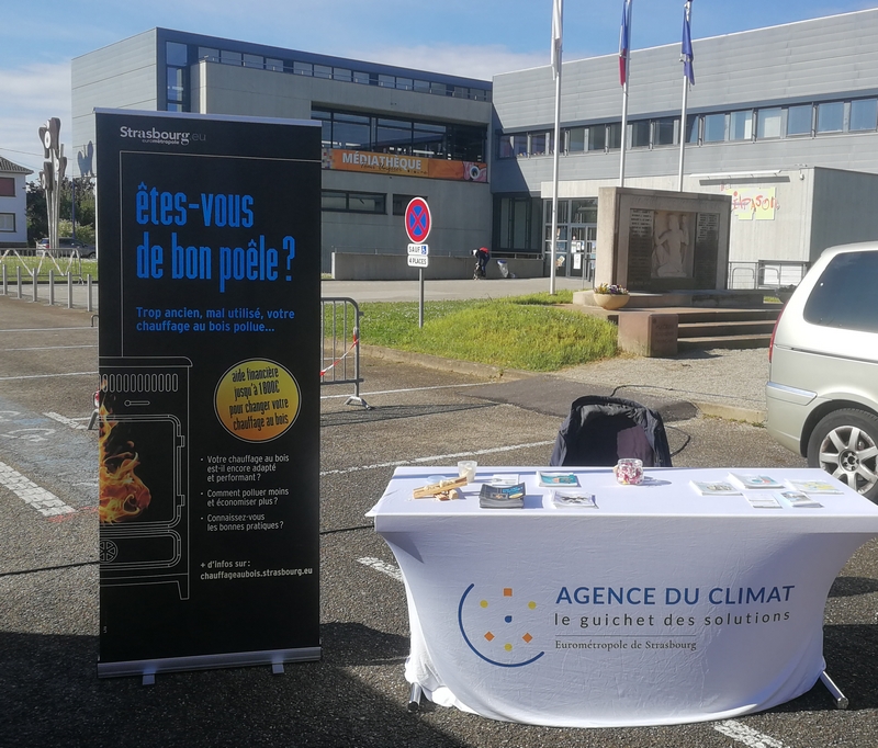 Présentation du Fonds Air Bois au marché